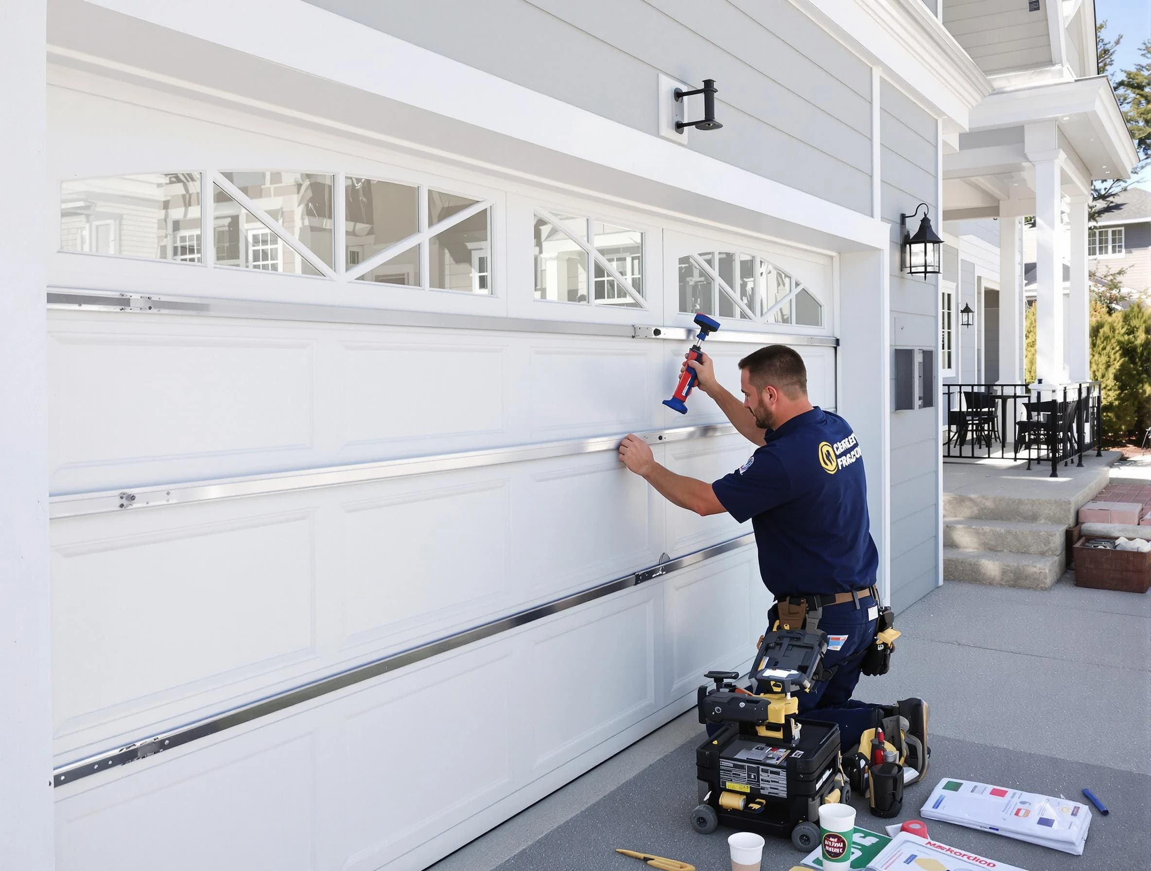 Professional garage door installation by Canton Garage Door Repair in Canton