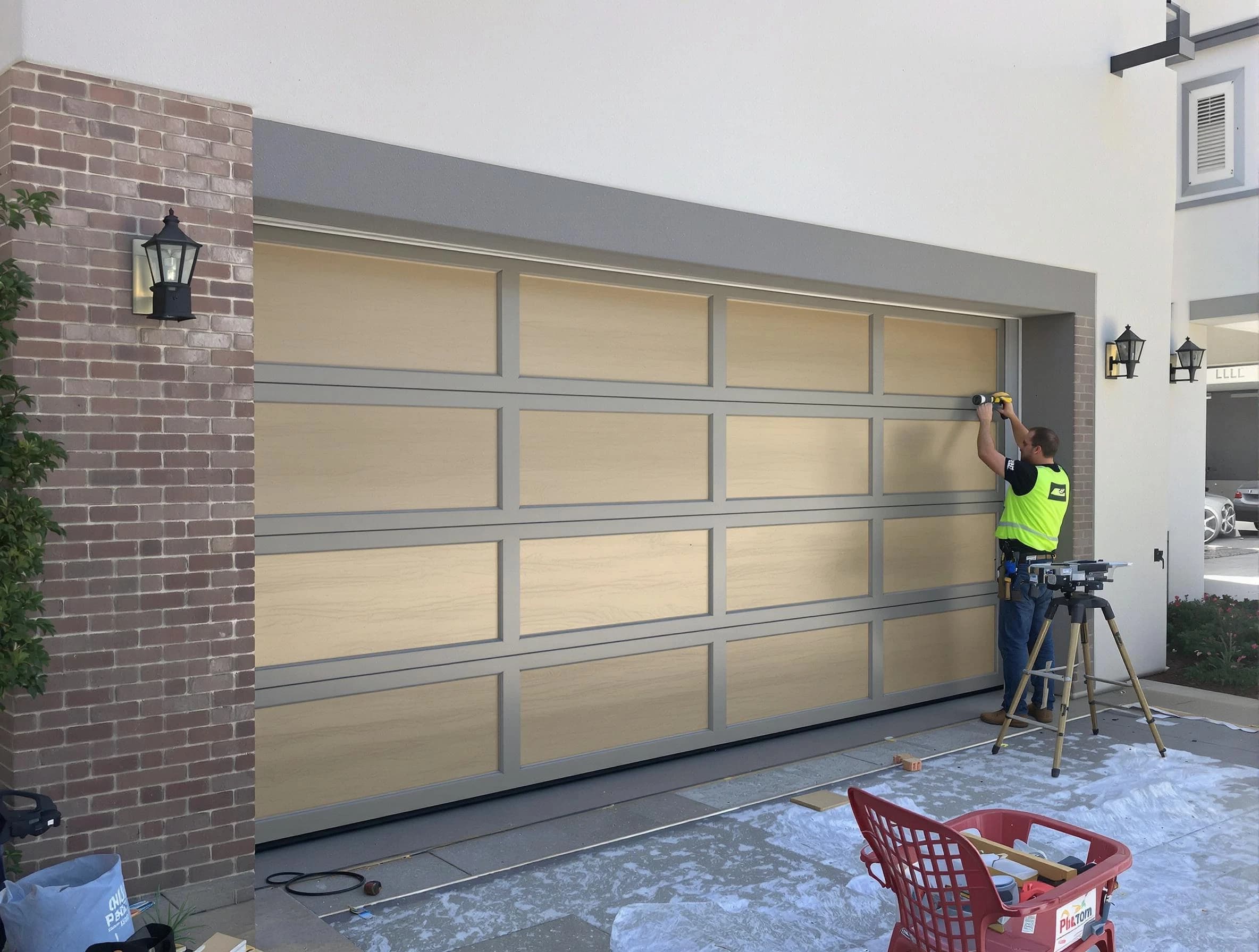 Garage door replacement service by Canton Garage Door Repair in Canton