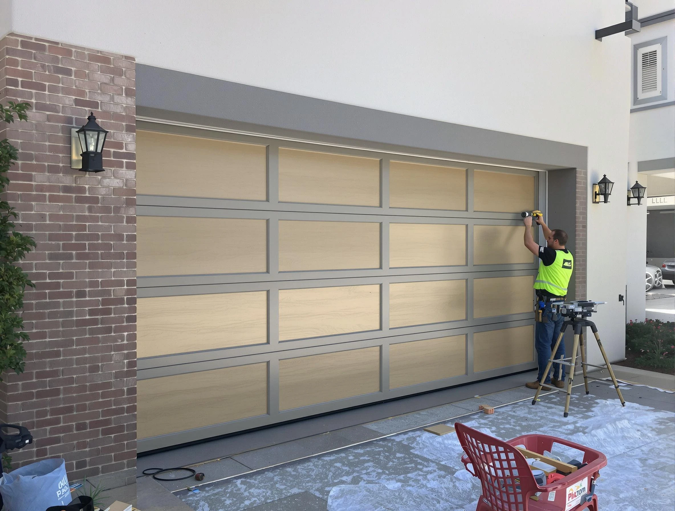 Garage door replacement service by Canton Garage Door Repair in Canton